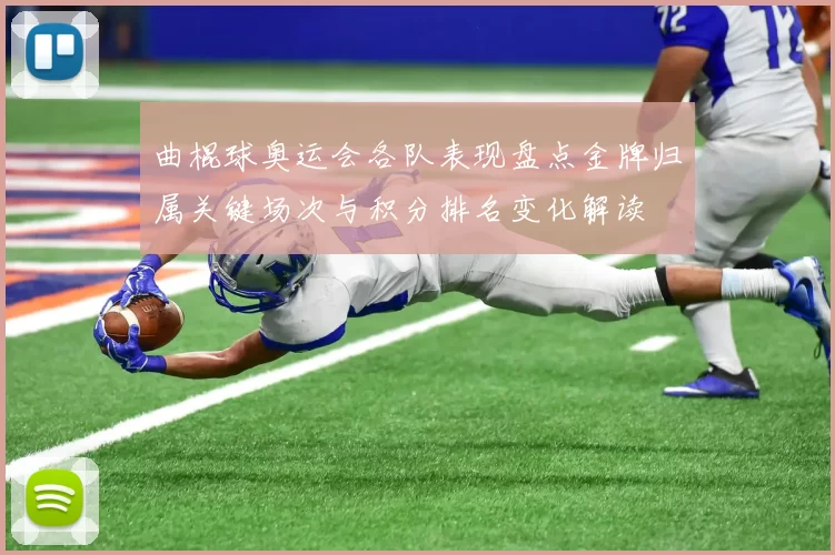 曲棍球奥运会各队表现盘点金牌归属关键场次与积分排名变化解读